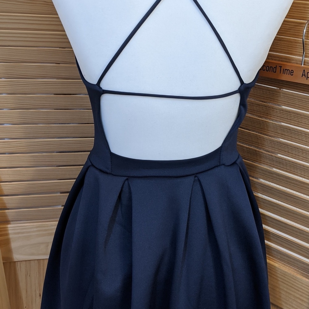 Soprano Navy Blue skate Dress - Picture 6 of 8